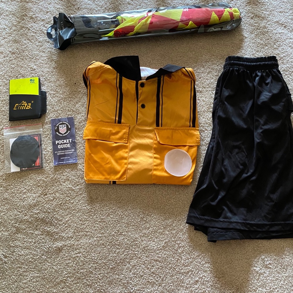 Soccer reffing complete kit